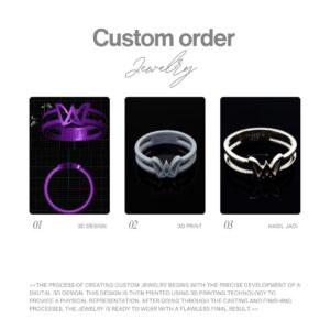 Custom Silver Jewelry Ring